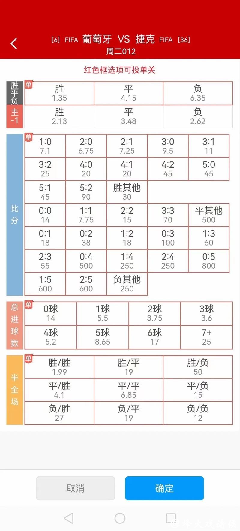 世界杯比分：赛程赔率与比分预测指南